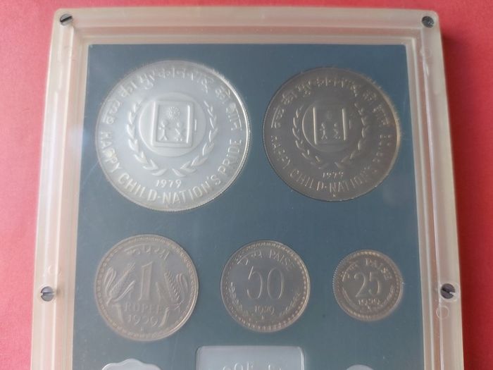 Scarce 1979 India International Year of The  Child Proof Set