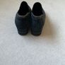 Marco Moreo Navy suede wedges Size 39 Image 5