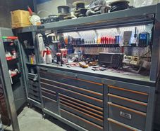 Snap On toolbox with tools