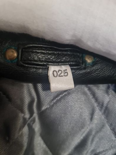 Leather coat jacket XXL