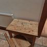 Small Wooden Table with Chair Image 5