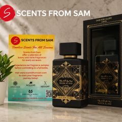 Lattafa Badee Al Oud - Oud for Glory | Inspired Fragrance Samples