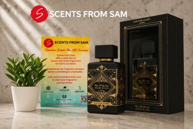 Lattafa Badee Al Oud - Oud for Glory | Inspired Fragrance Samples