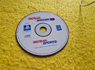 Actua soccer 3 PlayStation1 ps1 PlayStation2 ps2 games Original