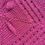 large vintage knitted blanket Image 9