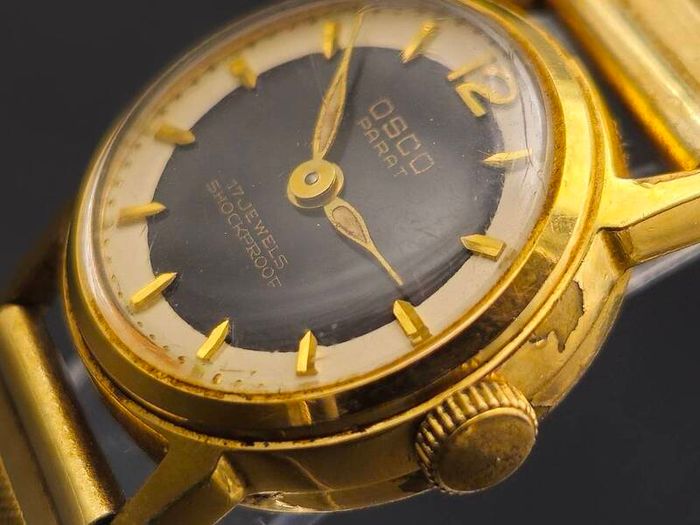 Vintage Mechanical Gold Filled Lady's Watch from 1960s