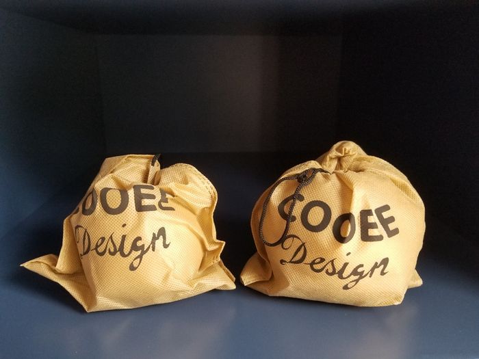 Small ball vases 10cm & 8cm Cooee Design