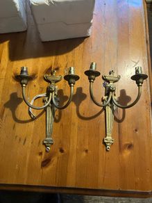 brass wall lights