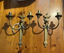 brass wall lights