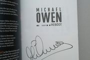 MICHAEL OWEN signed book Liverpool etc