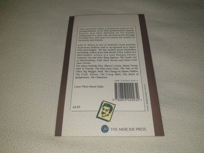 JOHN B KEANES Letters of a Successful T.D.Book For Sale Here