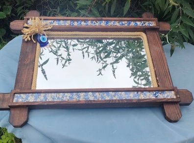 Vintage Arts and Crafts Mirror