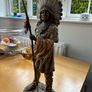 Job Lot of Native American Statues. Image 9