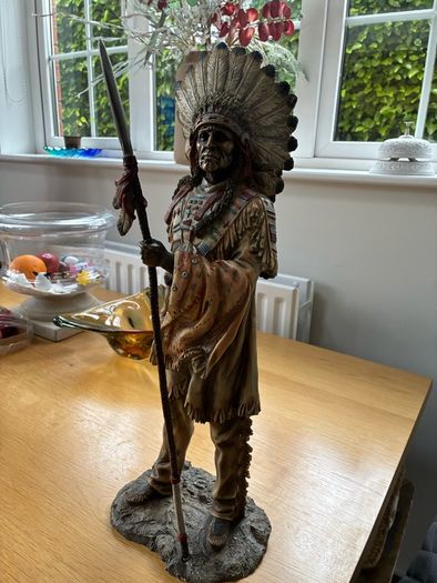 Job Lot of Native American Statues.