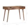 Dressing Table 112x45x76 cm Solid Mango Wood Image 10