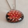 Vintage Murano Glass Pendant with Sterling Silver Italian Chain. Image 9
