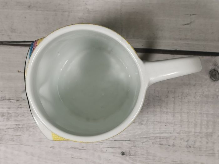 RARE Andy Warhol Porcelain Cup Artist Series Mug with Nose & Tongue Glasses VGC