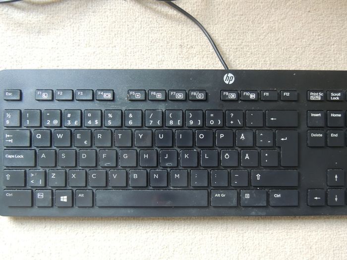 HP Business Slim, Wired Keyboard, PC/Mac - QUERTY Swedish