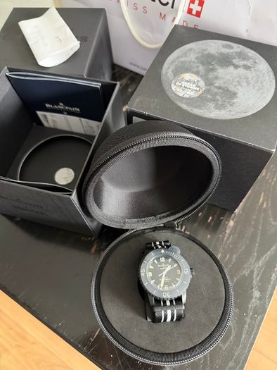 Blancpain X Swatch Ocean of Storms, brand new