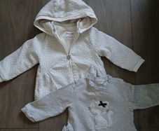 MAYORAL baby coat and jumper set
