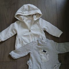 MAYORAL baby coat and jumper set