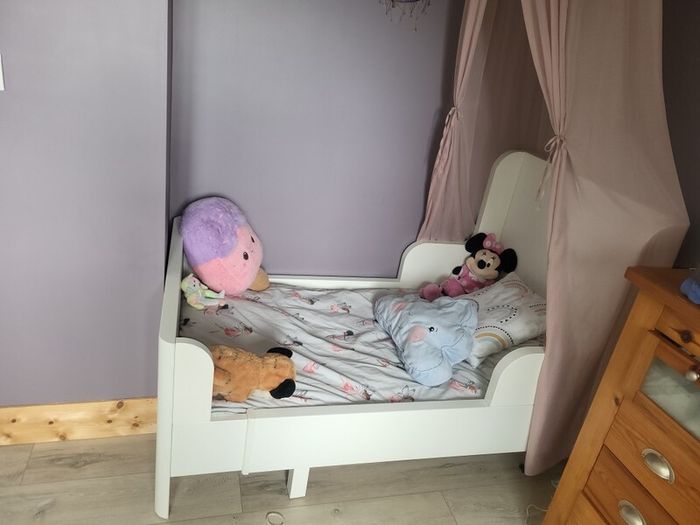 ikea busunge extendable toddler bed