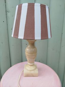 Vintage Alabaster Lamp
