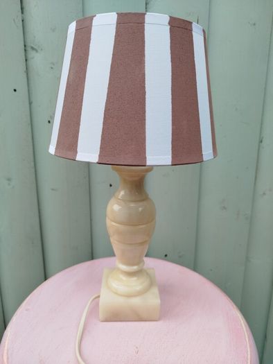 Vintage Alabaster Lamp