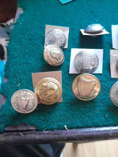 old Irish buttons