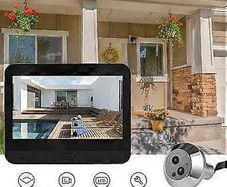 Smart video doorbell camera, WiFi 4.3-inch Screen...