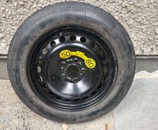 Volvo spare wheel