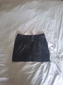 Canvas Mini Skirt