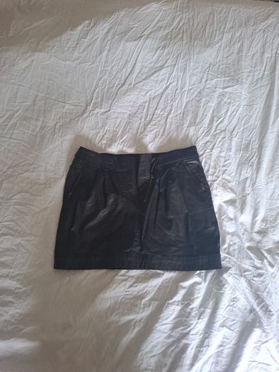Canvas Mini Skirt
