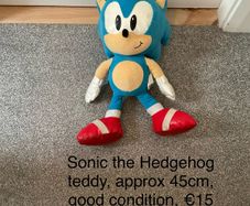 Sonic the Hedgehog teddy