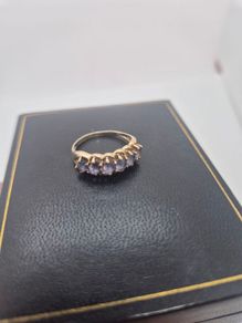 Gold Half Eternity Ring