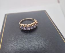 Gold Half Eternity Ring