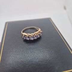 Gold Half Eternity Ring