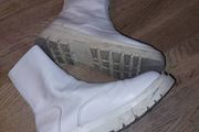 Cream Ankle Boots