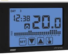 Vemer Chronos Digital Programmable Thermostat Battery Operated
