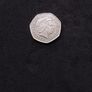 UK : 50p Coin , Royal Shield of Arms , 2015 Image 2