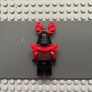 lego ninjago njo0075 Stone Army Warrior minifigure - Red Face Image 2