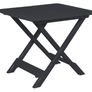 Folding Table in White  Garden or Camping Table Ideal as Side Table Image 2