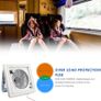 BRAND NEW EU Stock18W RV Roof Ventilation Fan Manual RV Ventilating Fan 12V Bidirectional Exhaust Fan for RV with 3-speed inlet and outlet Image 8