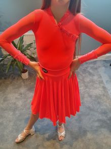Ballroom dancing dress age 9-11