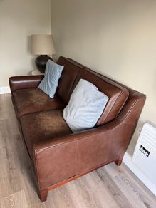 Leather 2 Seater Couch