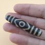 Vintage Antique inspired Himalayan Tibetan 3 Eyes Agate Gemstone Bead Amulet Pendant Image 7