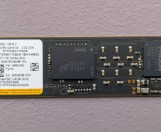 New Micron 2500 1TB NVMe with heatsink