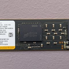 New Micron 2500 1TB NVMe with heatsink