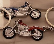 motorcycle keyring only the red one left