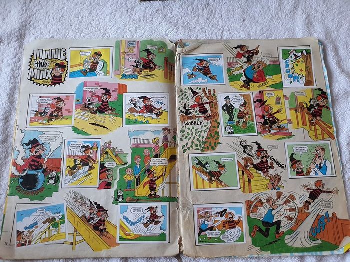 Beano Sticker Book 98% Full + Spare Book about 50% full